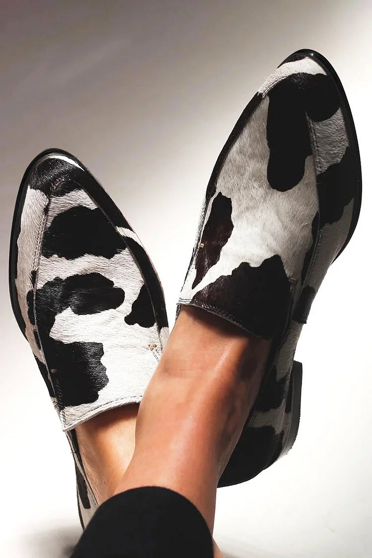 Livia - Eleganta loafers med liten klack
