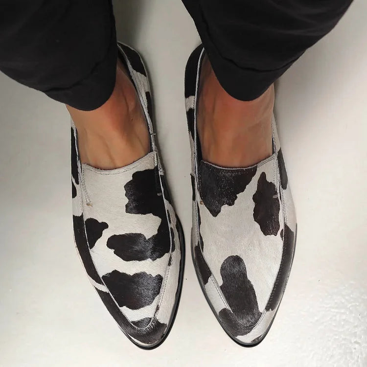 Livia - Eleganta loafers med liten klack