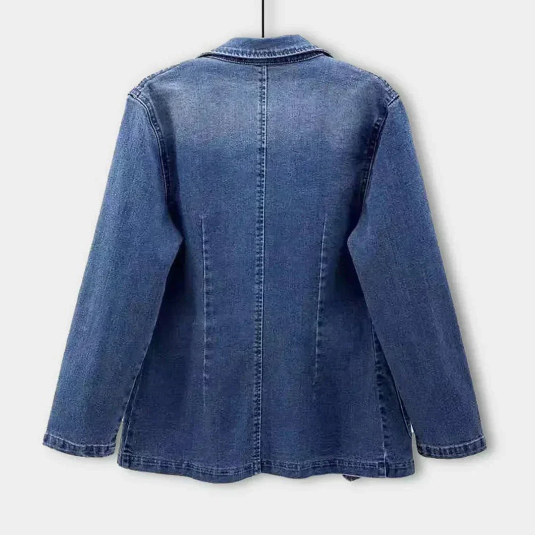 Meja - Stilren denimblazer