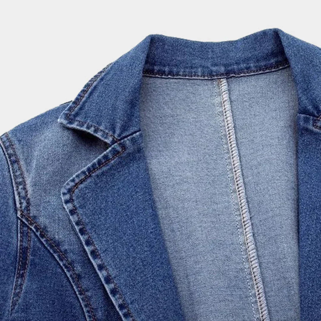 Meja - Stilren denimblazer