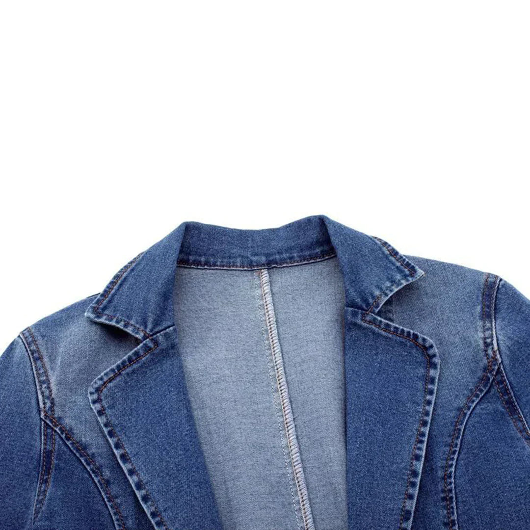 Meja - Stilren denimblazer