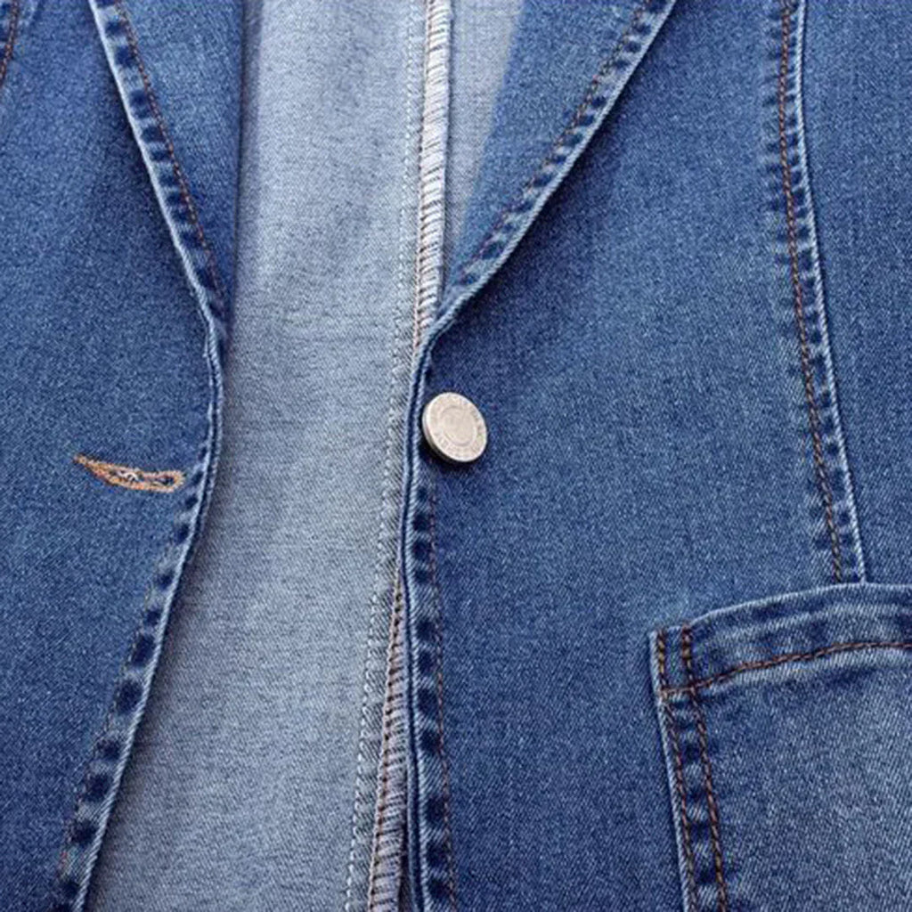 Meja - Stilren denimblazer