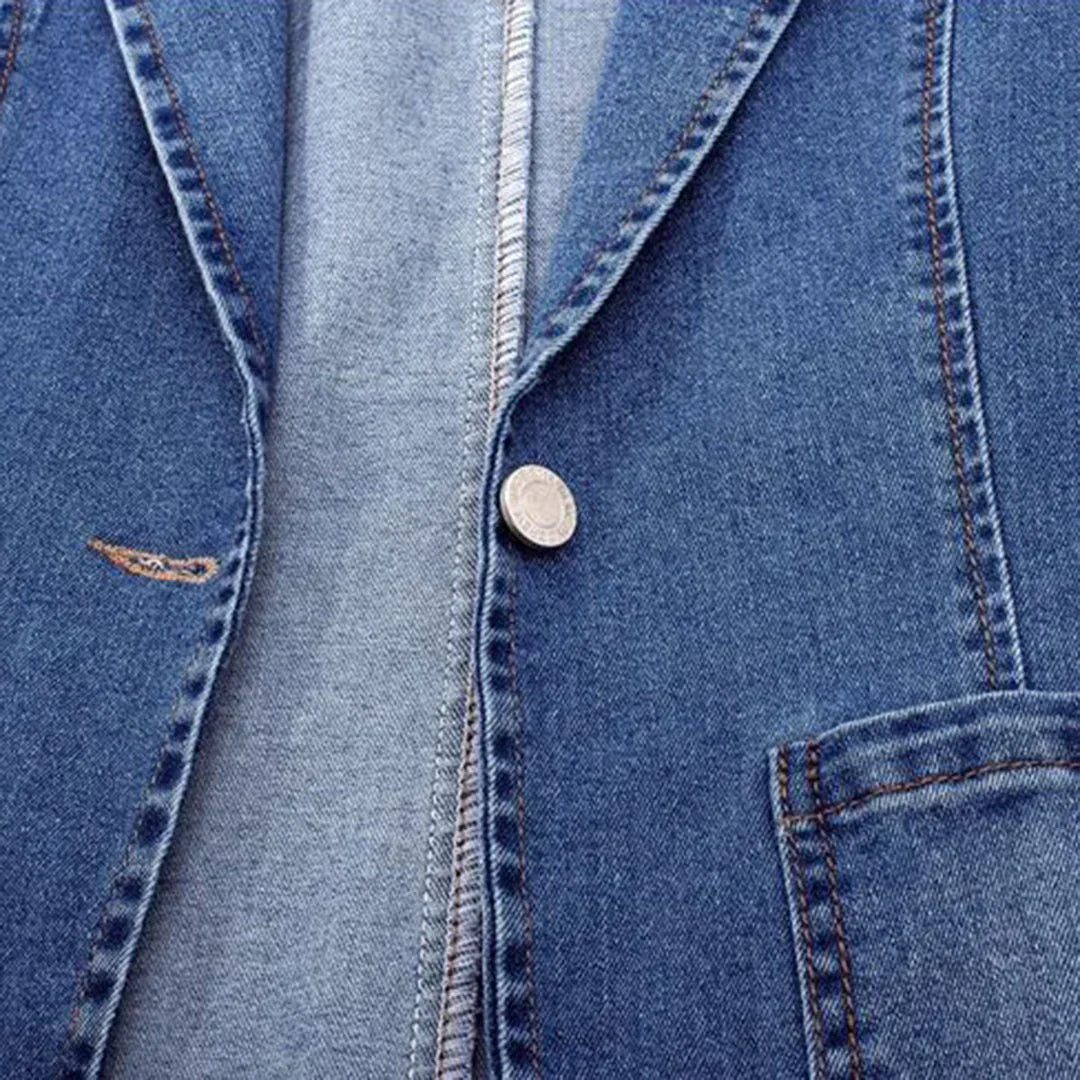 Meja - Stilren denimblazer