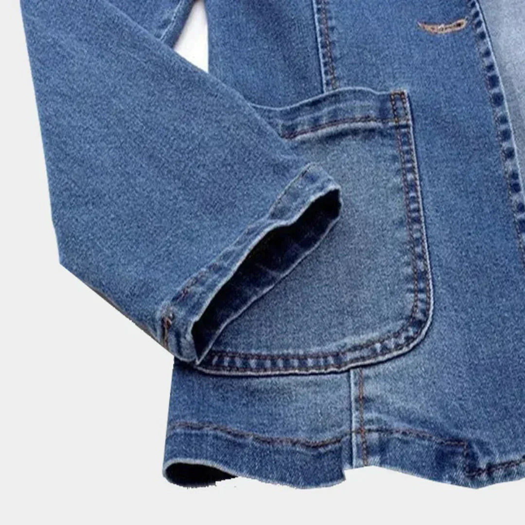 Meja - Stilren denimblazer