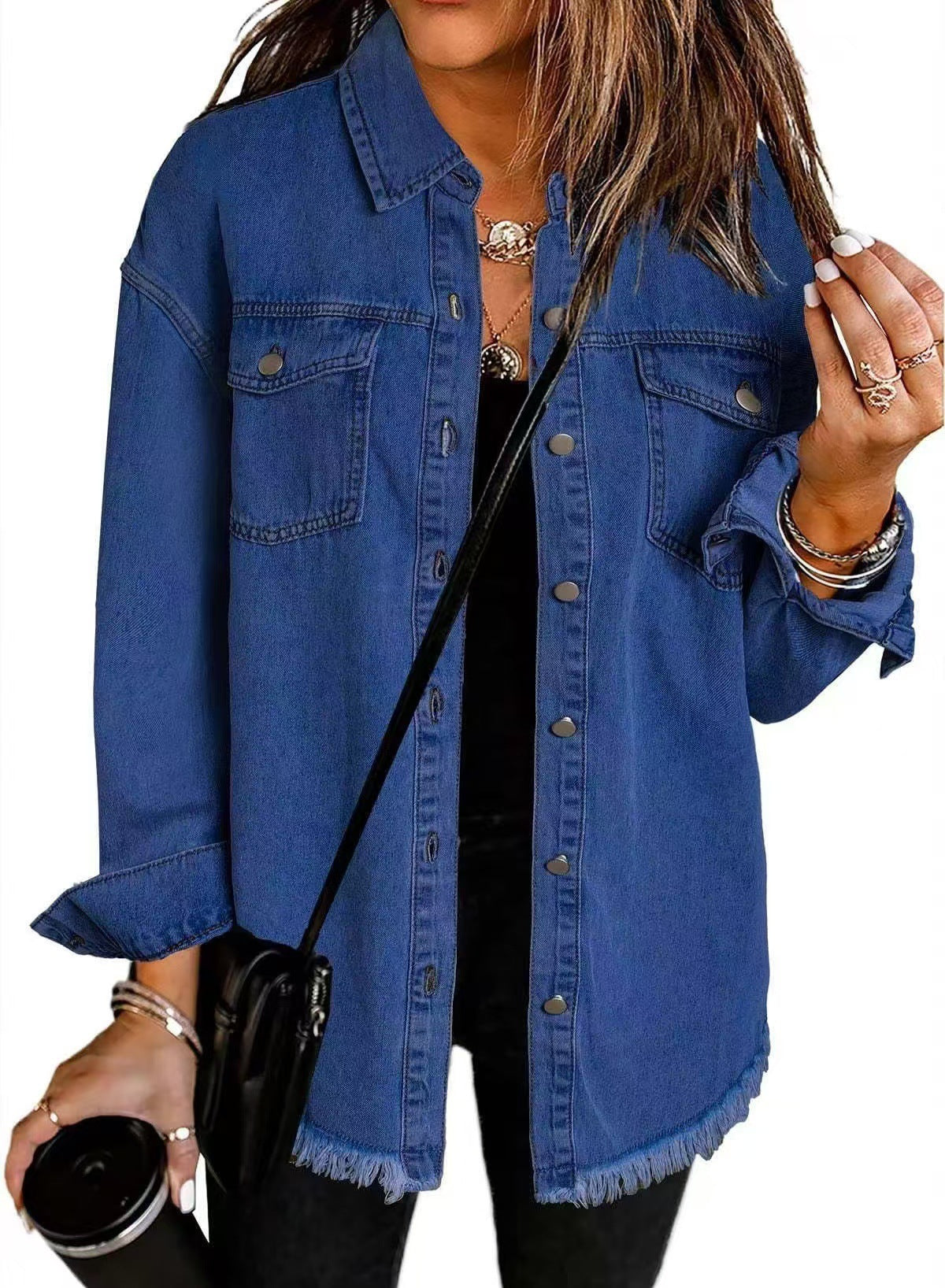 Claire - Klassisk Jeansjacka