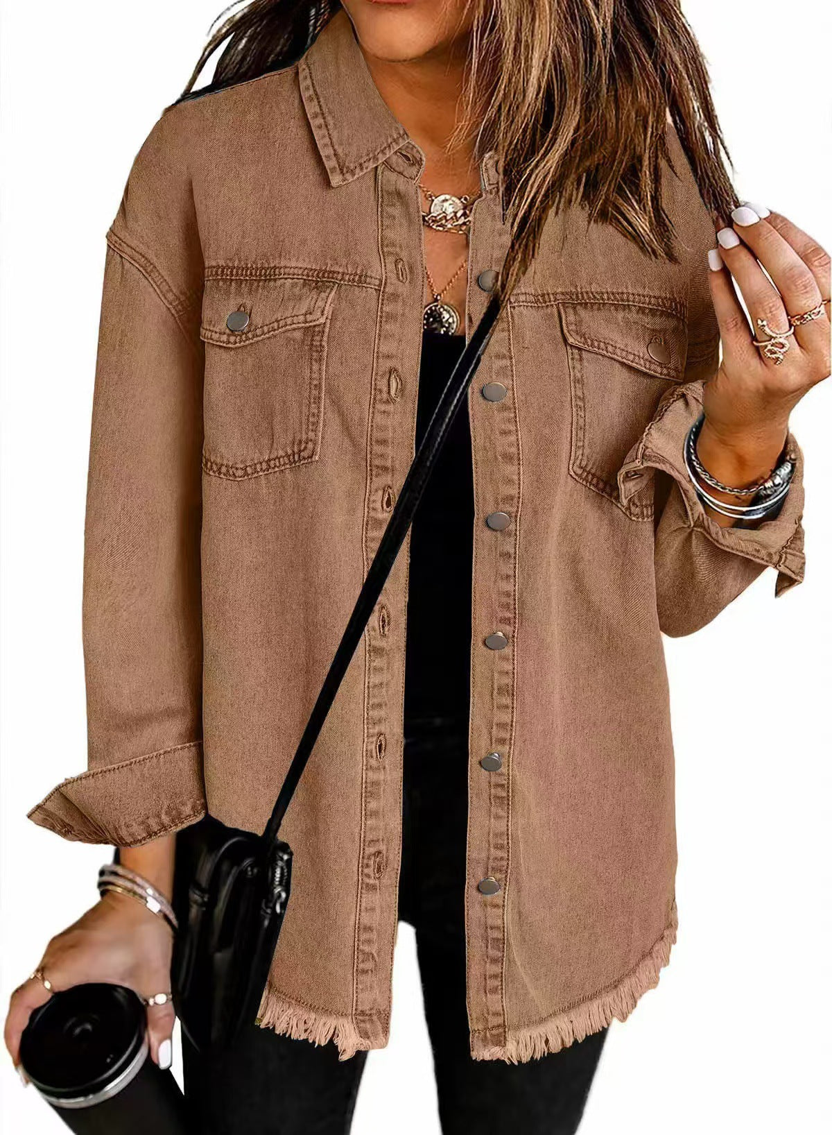 Claire - Klassisk Jeansjacka