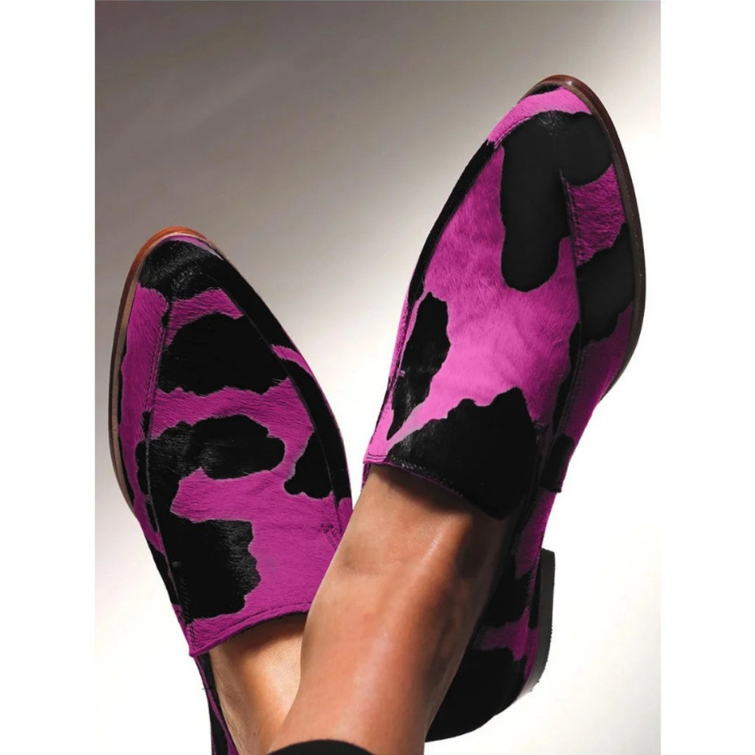 Livia - Eleganta loafers med liten klack