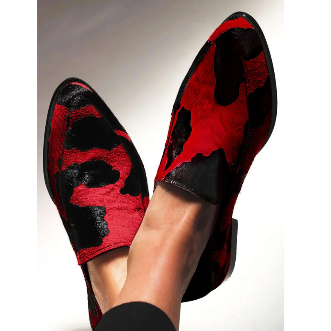 Livia - Eleganta loafers med liten klack