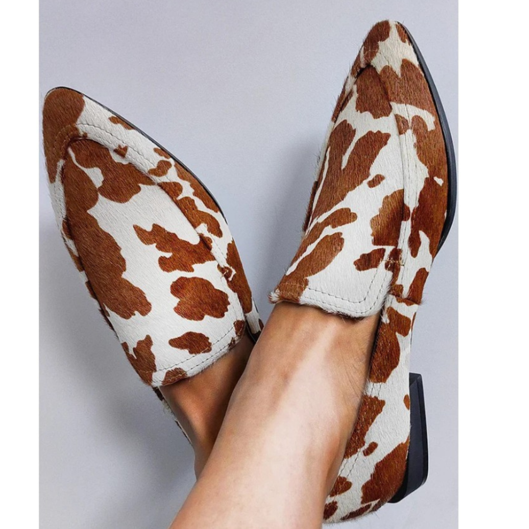 Livia - Eleganta loafers med liten klack