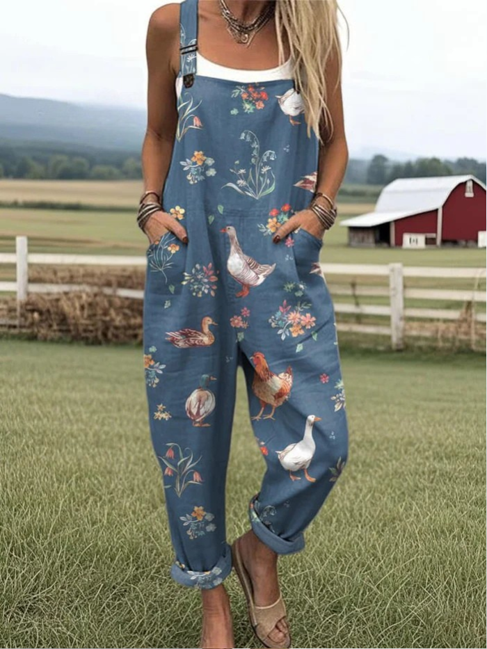Chelsea - Vintage Jumpsuit för sommaren