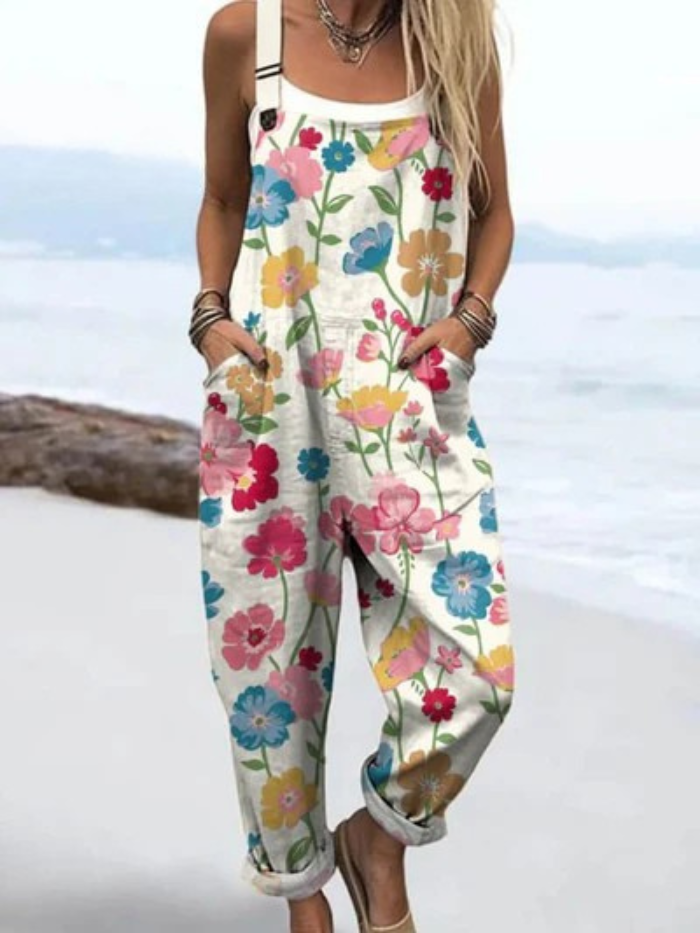 Naomie - Luftig vintagejumpsuit