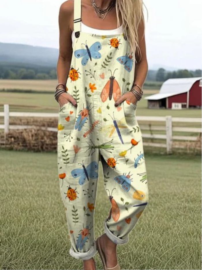 Victoria - Vintage Jumpsuit för sommaren